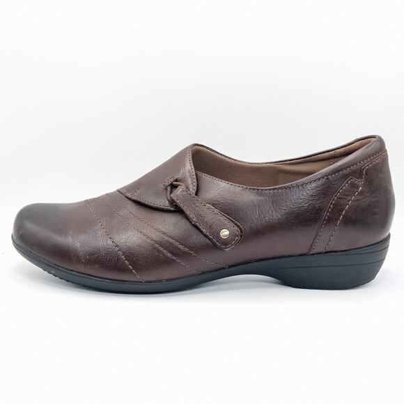 Dansko Women’s Leather Clogs Scandi Girl Quiet Luxury Brown Slip-On Comfy Sz 9 - Picture 8 of 8